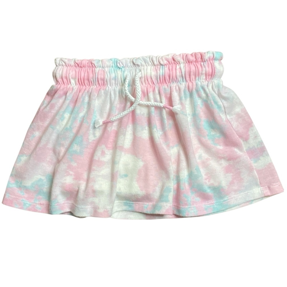 Cat & Jack 2T pastel tie-dye skort